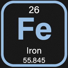 Iron - Periodic Table Icon