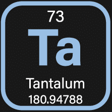 Tantalum - Periodic Table Icon
